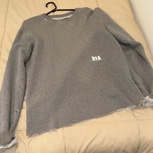 Size XS live entertainment grey sweater